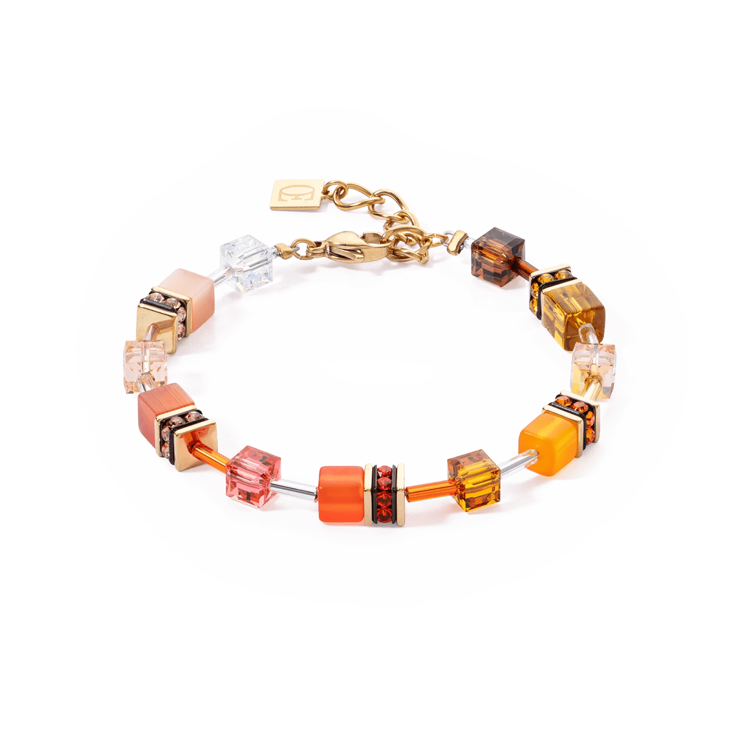 GeoCUBE® Ikonisk armbånd Sunset gull 2838300211 - Bjerveur.noGeoCUBE® Ikonisk armbånd Sunset gull 2838300211