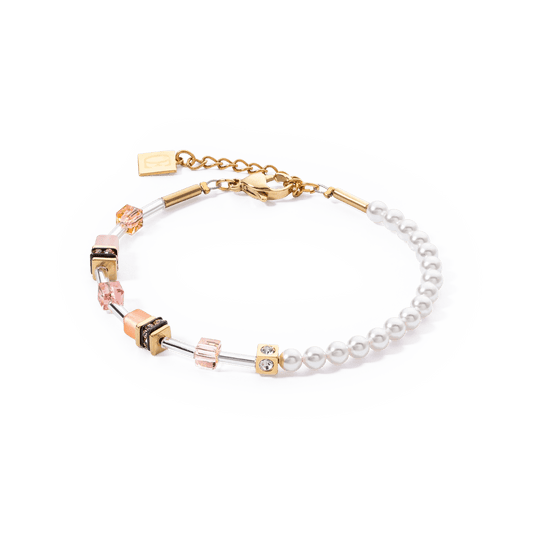 GeoCUBE® Mini Fusion Pearls Armbånd Aprikos Crush 4087300230 - Bjerveur.noGeoCUBE® Mini Fusion Pearls Armbånd Aprikos Crush 4087300230