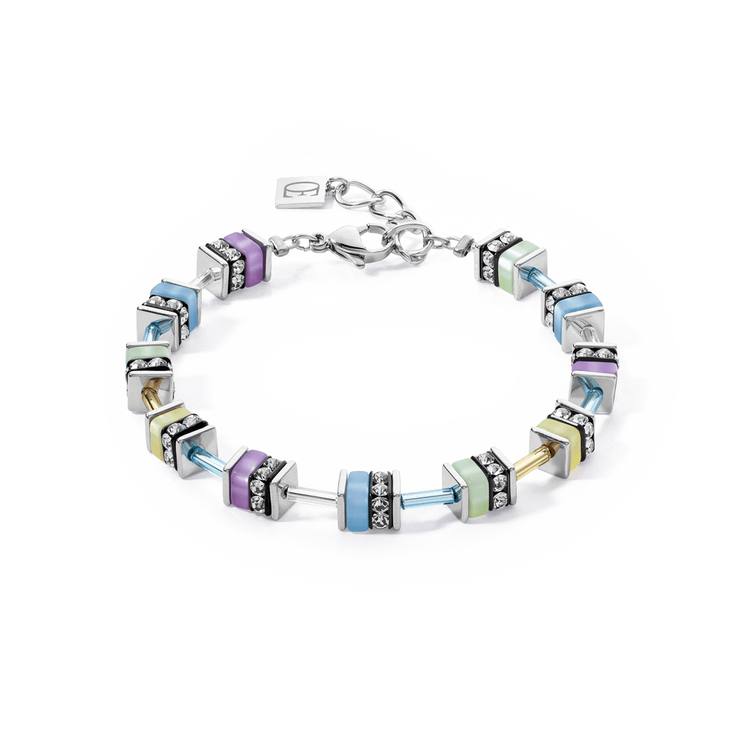 Glitrende klassisk pastellarmbånd flerfarget 4409301537 - Bjerveur.noGlitrende klassisk pastellarmbånd flerfarget 4409301537