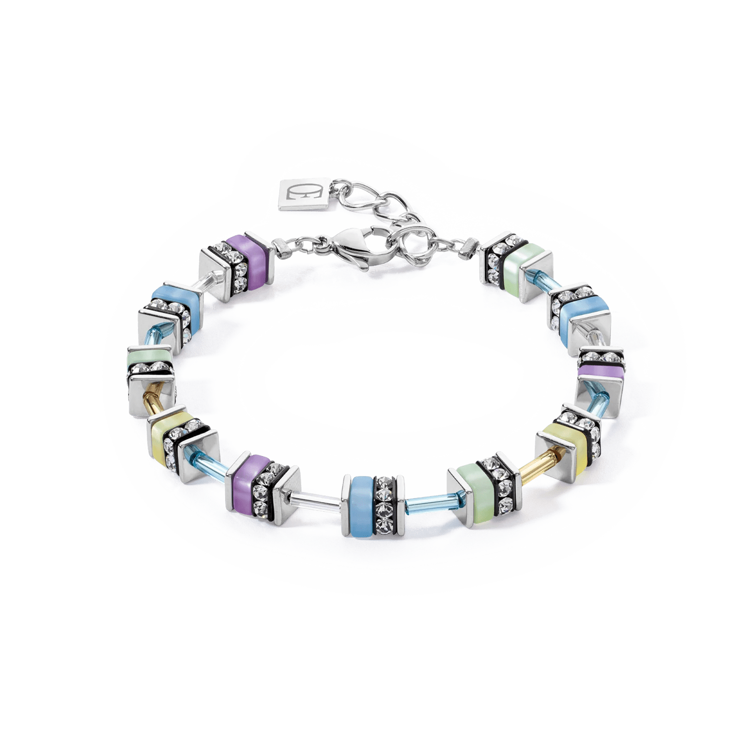 Glitrende klassisk pastellarmbånd flerfarget 4409301537 - Bjerveur.noGlitrende klassisk pastellarmbånd flerfarget 4409301537