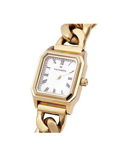 Grace Gullfarget / Hvit 18x19mm SKU | MO303 - Bjerveur.noGrace Gullfarget / Hvit 18x19mm SKU | MO303