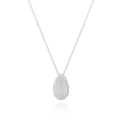 Halskjede Goccia Altro SKU: SJ - N2480 - CZ - Bjerveur.noHalskjede Goccia Altro SKU: SJ - N2480 - CZ