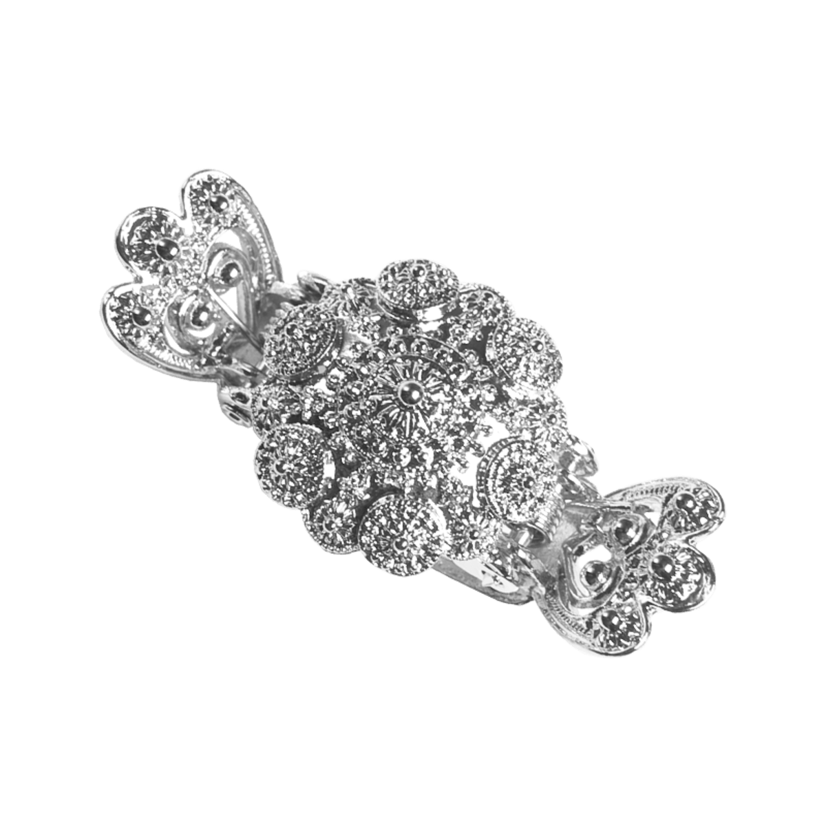 Hårklype Nora stor, kvit 900240 - Bjerveur.noHårklype Nora stor, kvit 900240