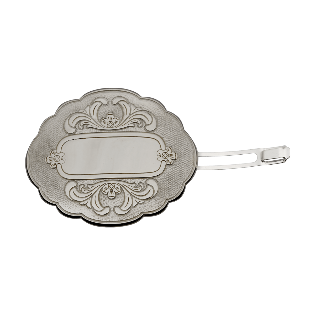 Hårspenne med graveringsfelt, oksidert 800910 - Bjerveur.noHårspenne med graveringsfelt, oksidert 800910