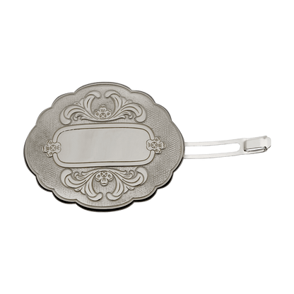 Hårspenne med graveringsfelt, oksidert 800910 - Bjerveur.noHårspenne med graveringsfelt, oksidert 800910