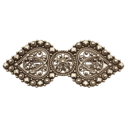 Hårspenne med kruser og demanter, stor, gamalforgylt 800070 - Bjerveur.noHårspenne med kruser og demanter, stor, gamalforgylt 800070