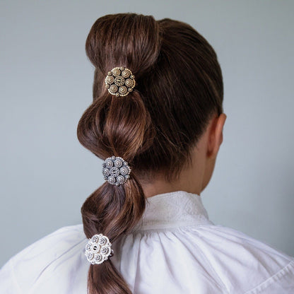 Hårstrikk - Minibolesølje, oksidert 924100 - Bjerveur.noHårstrikk - Minibolesølje, oksidert 924100