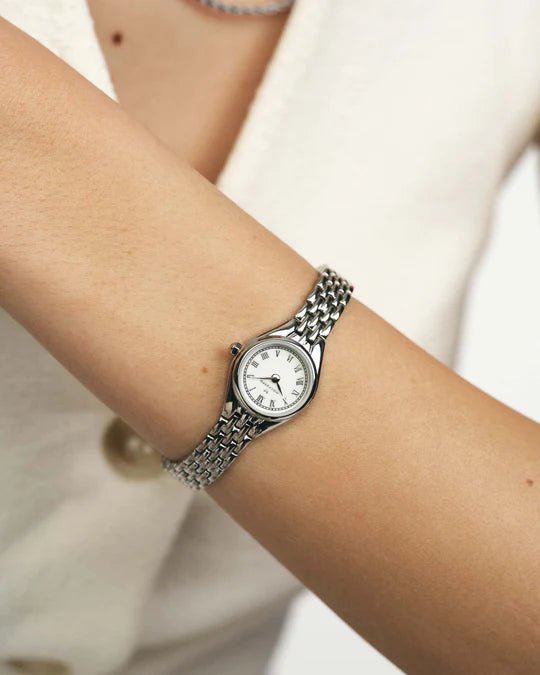 Heritage Sølvfarget / Hvit 19mm SKU | MB1616 - Bjerveur.noHeritage Sølvfarget / Hvit 19mm SKU | MB1616