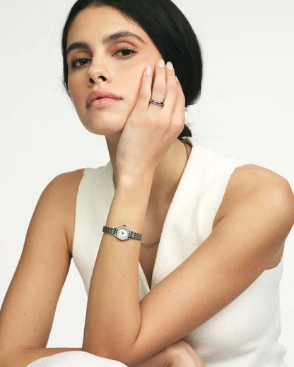 Heritage Sølvfarget / Hvit 19mm SKU | MB1616 - Bjerveur.noHeritage Sølvfarget / Hvit 19mm SKU | MB1616