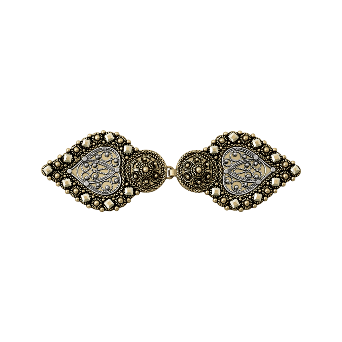 Jakkespenne Telemark, oksidert/gamalforgylt 596300 - Bjerveur.noJakkespenne Telemark, oksidert/gamalforgylt 596300