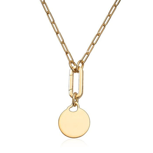 Kjede Lovetag sølv forgylt - Bjerveur.no