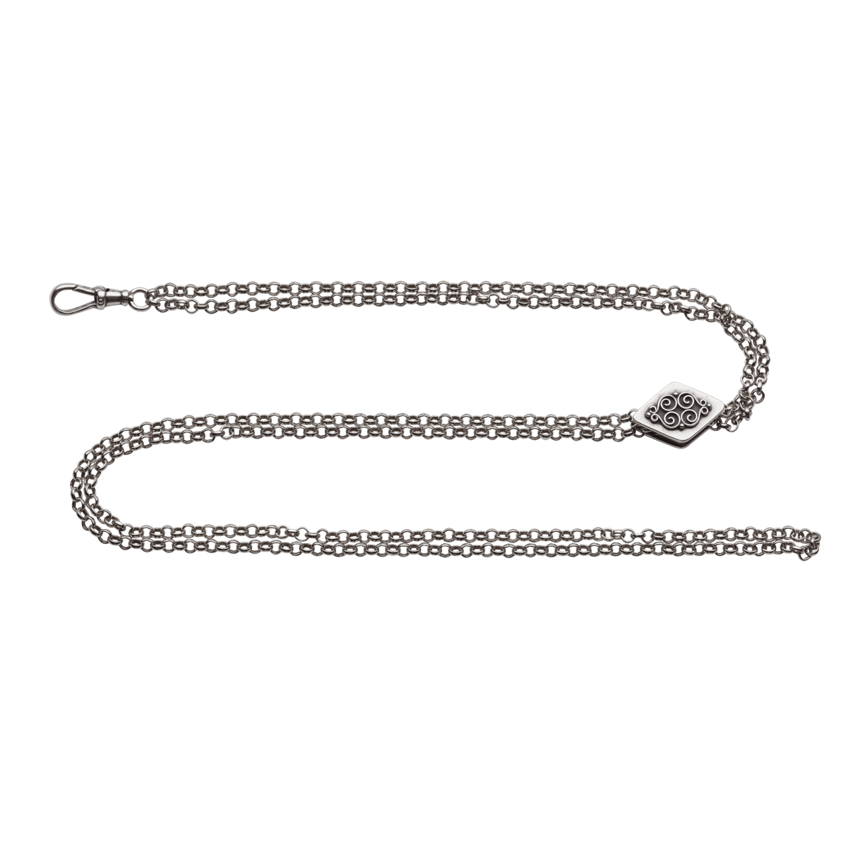 Klokkekjede dame 51 cm, oksidert 346100 - Bjerveur.noKlokkekjede dame 51 cm, oksidert 346100