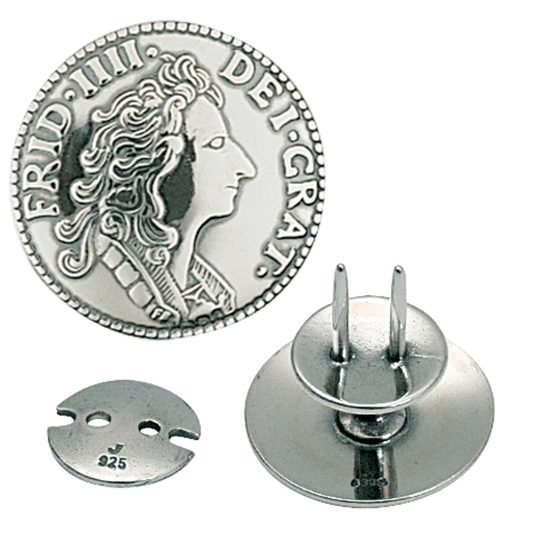 Knapp til kniv 19 mm, oksidert 641131 - Bjerveur.noKnapp til kniv 19 mm, oksidert 641131