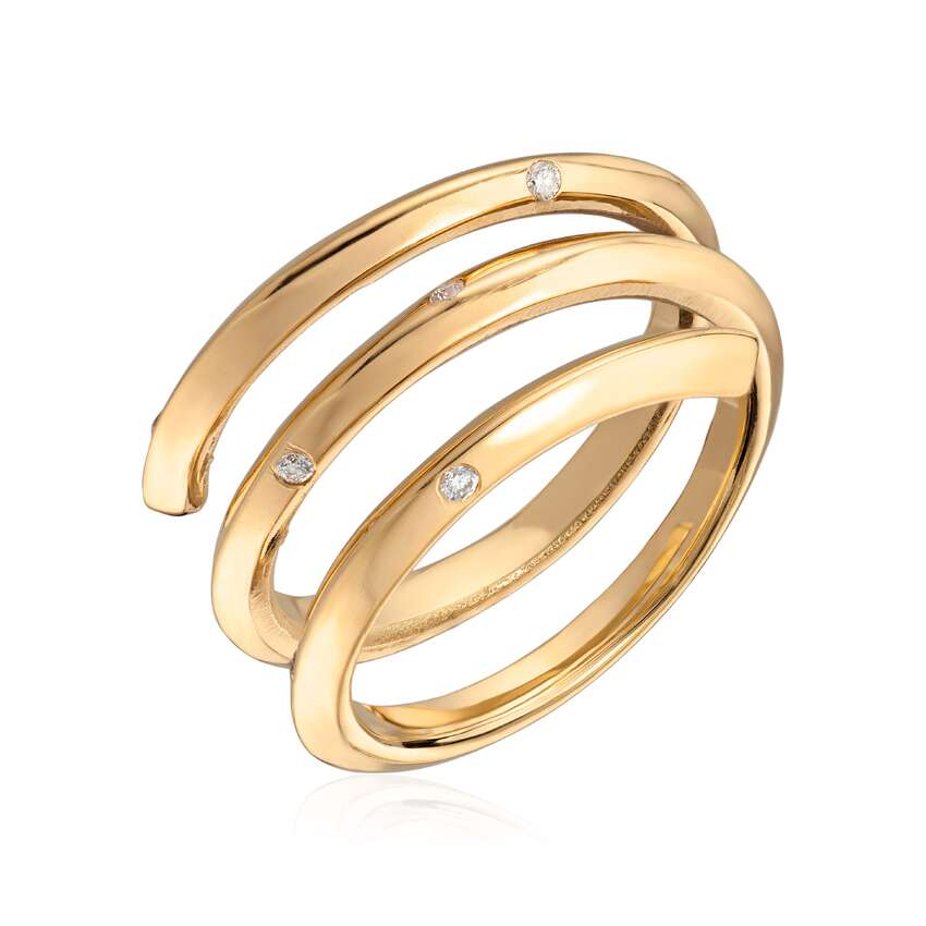 Lene Visholm Ring 0.05ct Wsi 585 Artikkelnr: 56373 - Bjerveur.noLene Visholm Ring 0.05ct Wsi 585 Artikkelnr: 56373