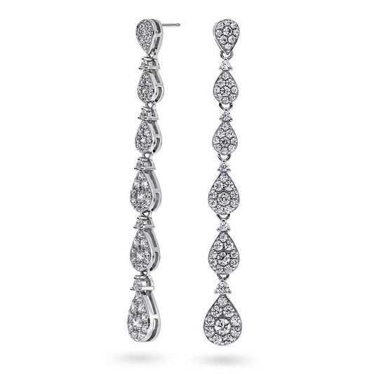 London Luxe øredobber i sølv med zirkon 992098 - Bjerveur.noLondon Luxe øredobber i sølv med zirkon 992098