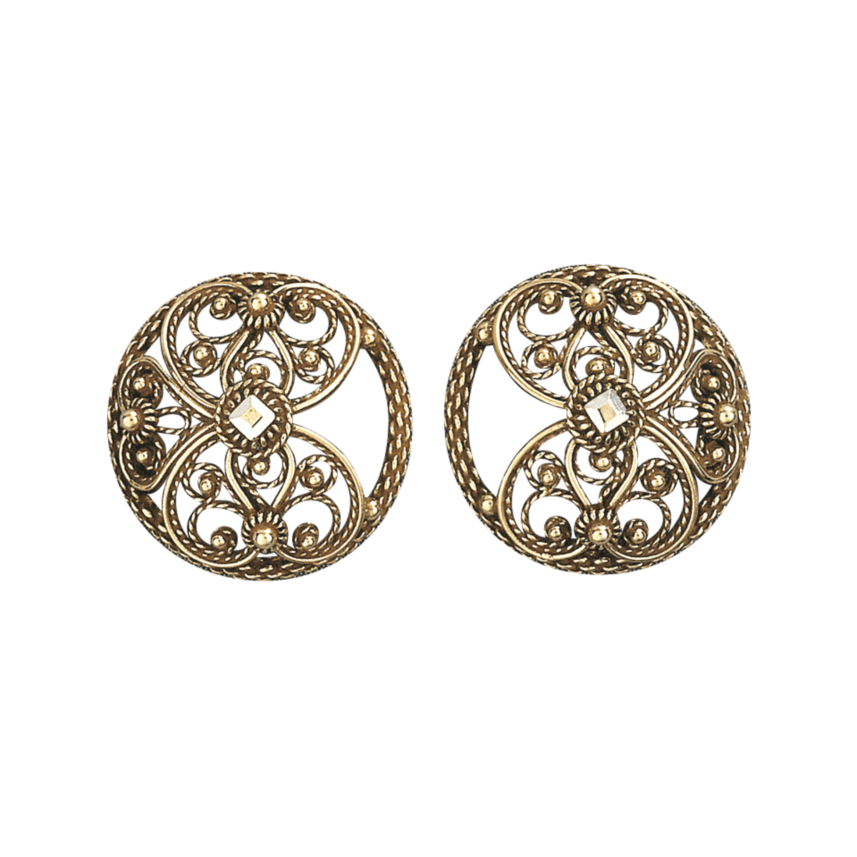 Maljer Telemark små filigran, gamalforgylt 290700 - Bjerveur.noMaljer Telemark små filigran, gamalforgylt 290700