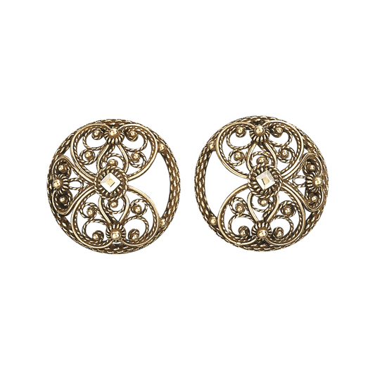 Maljer Telemark små filigran, gamalforgylt 290700 - Bjerveur.noMaljer Telemark små filigran, gamalforgylt 290700