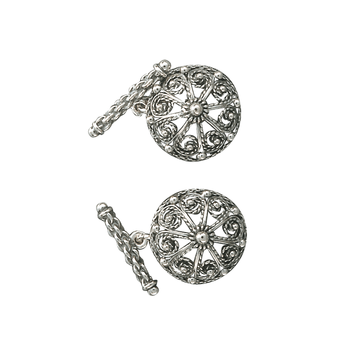 Mansjettknappar, oksidert 077100 - Bjerveur.noMansjettknappar, oksidert 077100