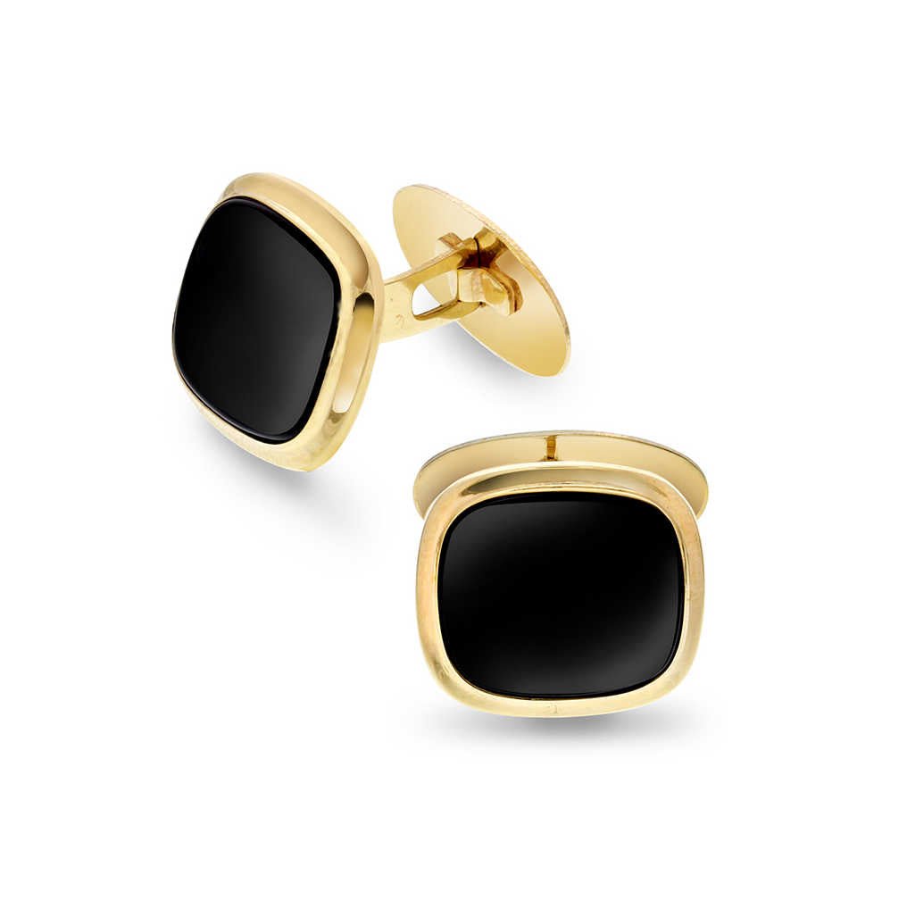 MANSJETTKNAPPER I GULL ONYX 2545044 - 21 - Bjerveur.noMANSJETTKNAPPER I GULL ONYX 2545044 - 21