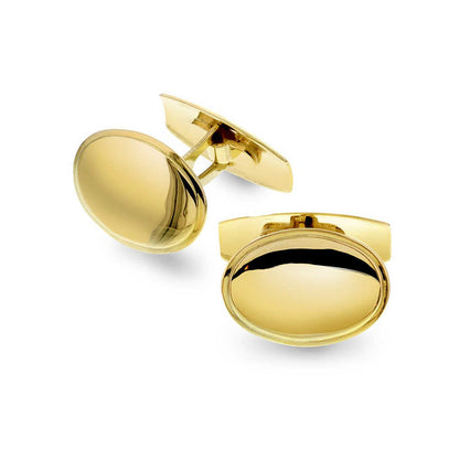 MANSJETTKNAPPER I GULL OVAL 2540032 - Bjerveur.noMANSJETTKNAPPER I GULL OVAL 2540032