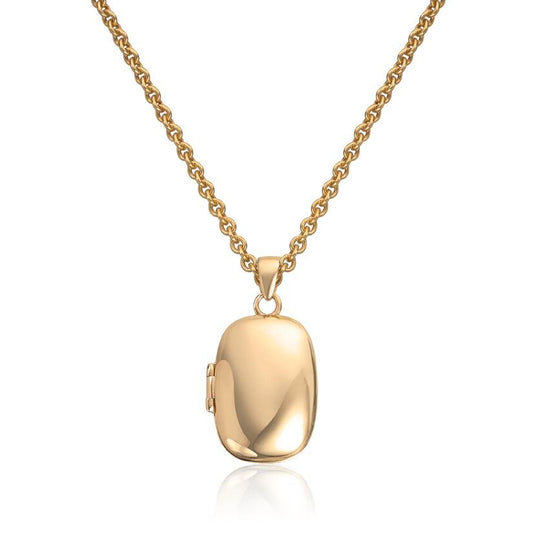 Medaljong i 14K gult gull - Bjerveur.no