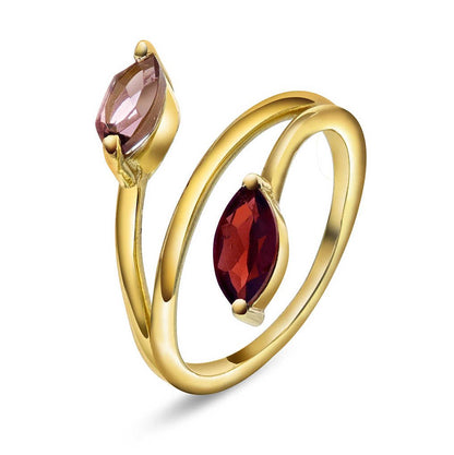 Mirage ring med rosa stener 992478 - Bjerveur.noMirage ring med rosa stener 992478