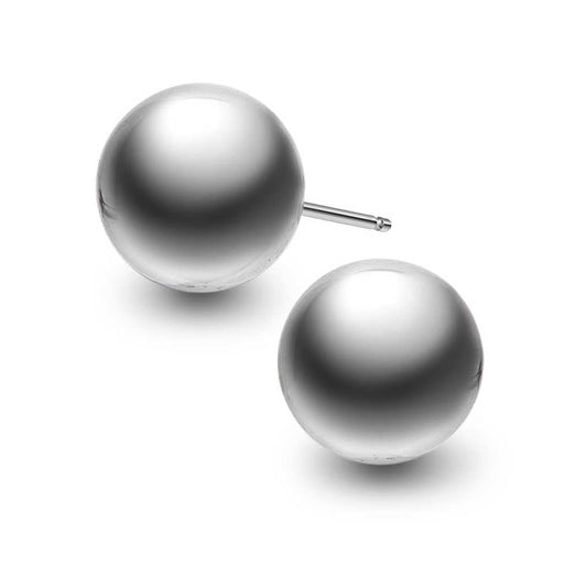 Noir øredobber i sølv, 12 mm 221435 - Bjerveur.noNoir øredobber i sølv, 12 mm 221435