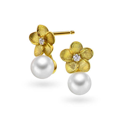 Øredobber i gull med diamant 0,04 WSI 24100024 - Bjerveur.noØredobber i gull med diamant 0,04 WSI 24100024