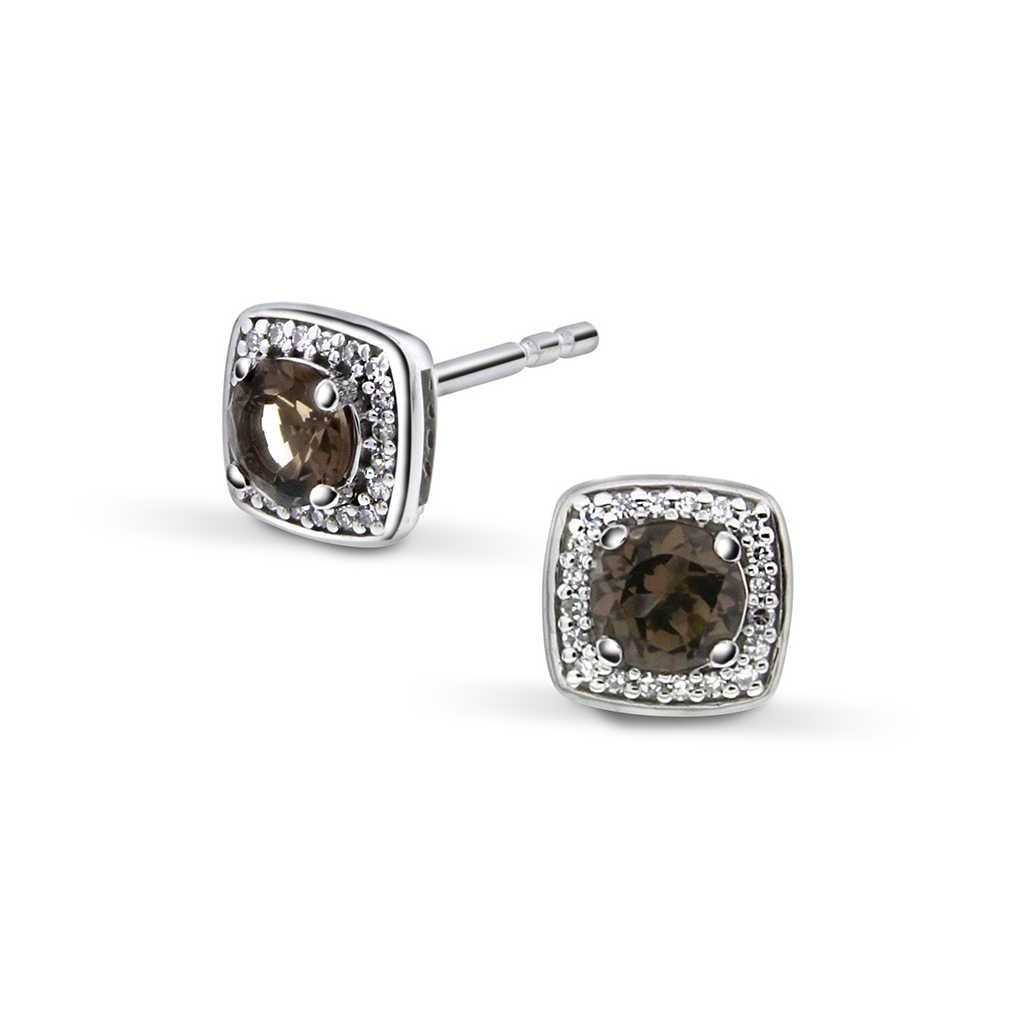 Øredobber i gull med diamant 0,06 ct WSI 14150017 - Bjerveur.noØredobber i gull med diamant 0,06 ct WSI 14150017