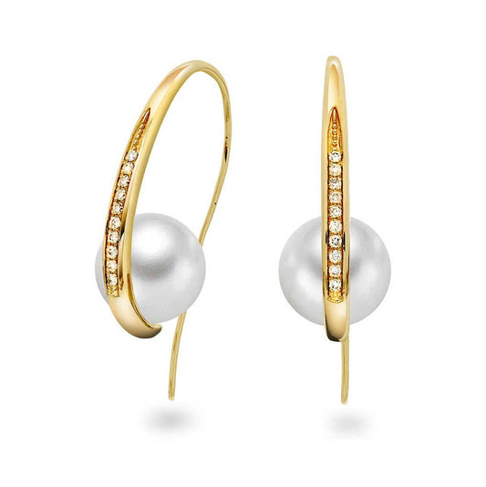 ØREDOBBER I GULL MED DIAMANT 0,09 CT WSI 24150035 - Bjerveur.noØREDOBBER I GULL MED DIAMANT 0,09 CT WSI 24150035
