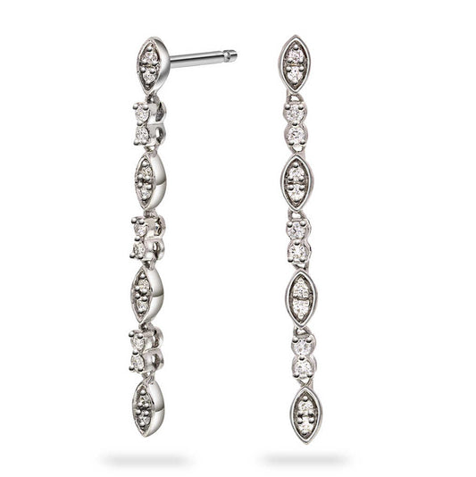 Øredobber i gull med diamanter 0,16 ct 14150052 - Bjerveur.noØredobber i gull med diamanter 0,16 ct 14150052