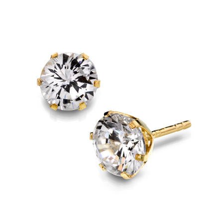 ØREDOBBER I GULL MED ZIRKONIA 17852 - Bjerveur.noØREDOBBER I GULL MED ZIRKONIA 17852