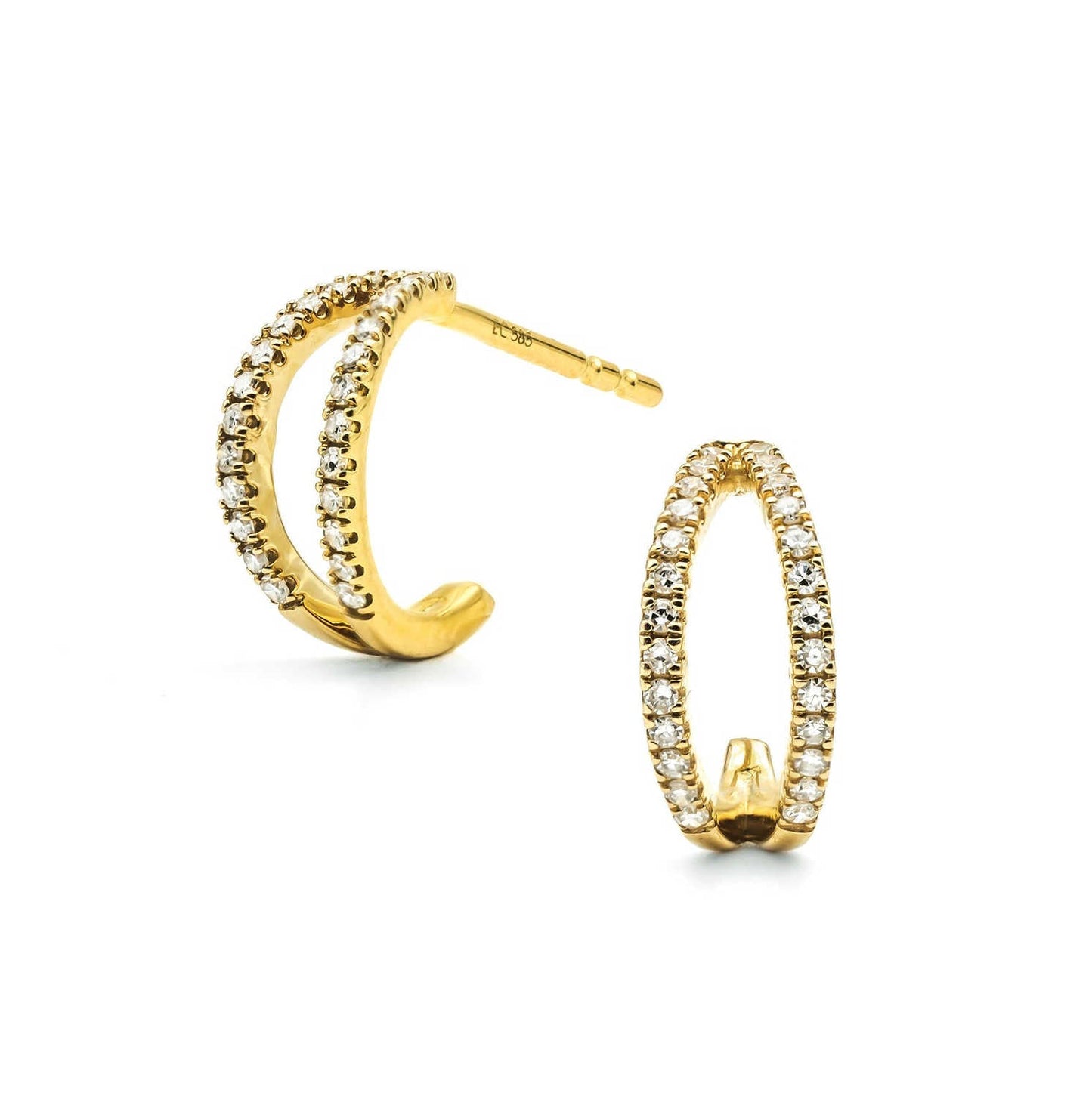 Øredobber med diamanter 0,15 ct 24150058 - Bjerveur.noØredobber med diamanter 0,15 ct 24150058