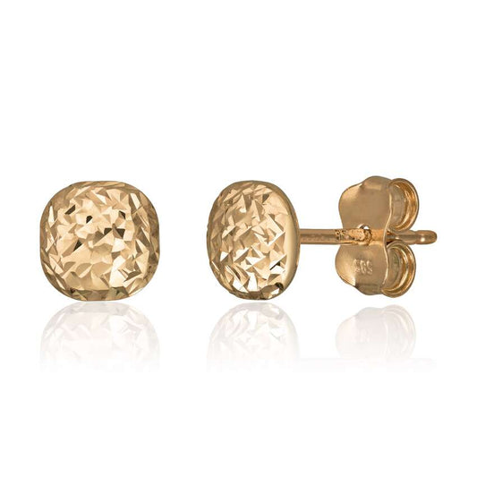 Ørepynt halvkule i 14K gult gull Artikkelnr: 47655 - Bjerveur.noØrepynt halvkule i 14K gult gull Artikkelnr: 47655