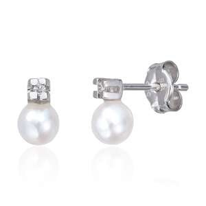 Ørepynt perle 0,02ct WSI HV 585 Artikkelnr: 47547 - Bjerveur.noØrepynt perle 0,02ct WSI HV 585 Artikkelnr: 47547