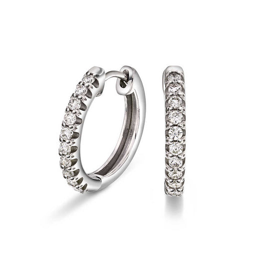 ØRERINGER I GULL MED DIAMANT 0,31 CT WSI 14150032 - Bjerveur.noØRERINGER I GULL MED DIAMANT 0,31 CT WSI 14150032