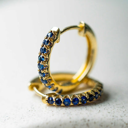 Øreringer i gull med safir 24250032 - 26 - Bjerveur.noØreringer i gull med safir 24250032 - 26