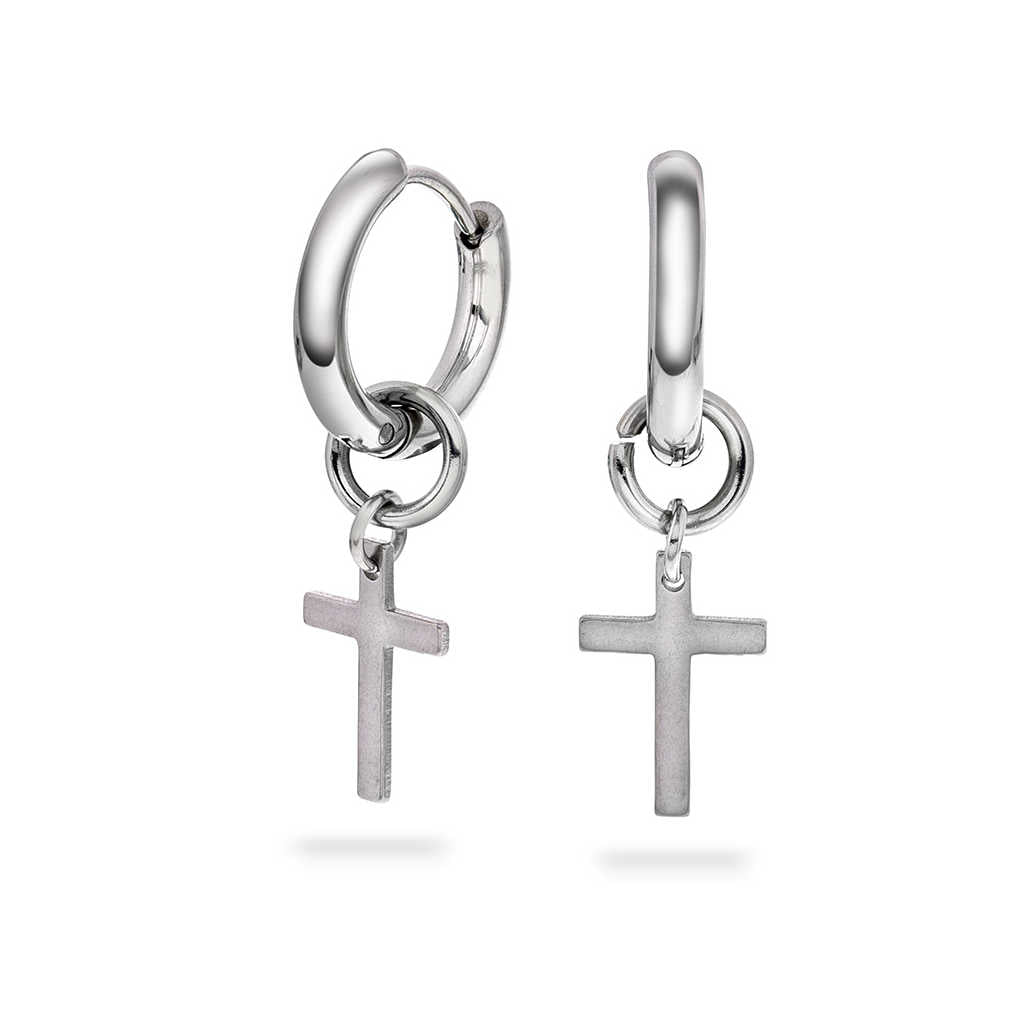 ØRERINGER I STÅL, KORS 972528 - Bjerveur.noØRERINGER I STÅL, KORS 972528
