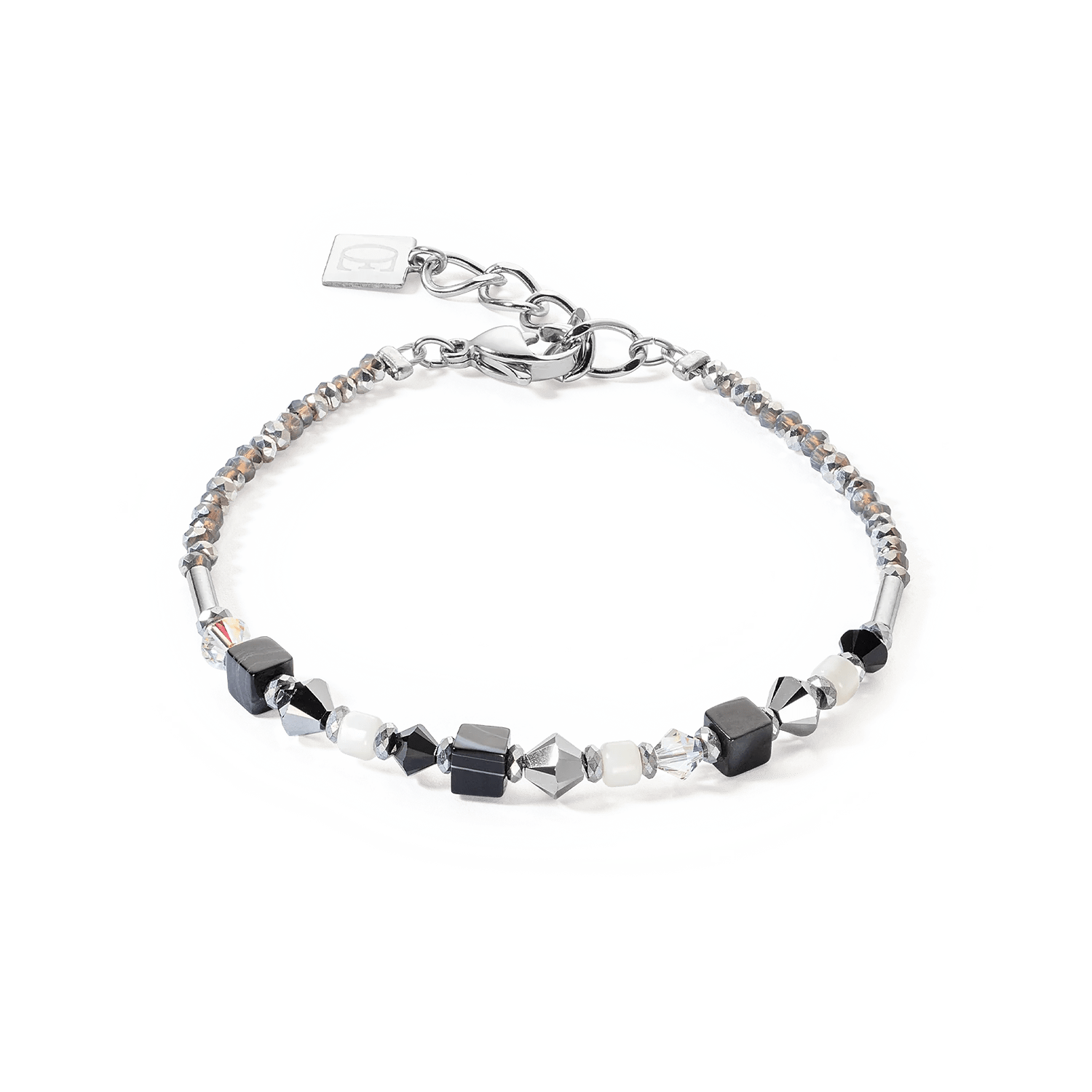 Princess Shape Mix armbånd svart - hvit 4239301314 - Bjerveur.noPrincess Shape Mix armbånd svart - hvit 4239301314