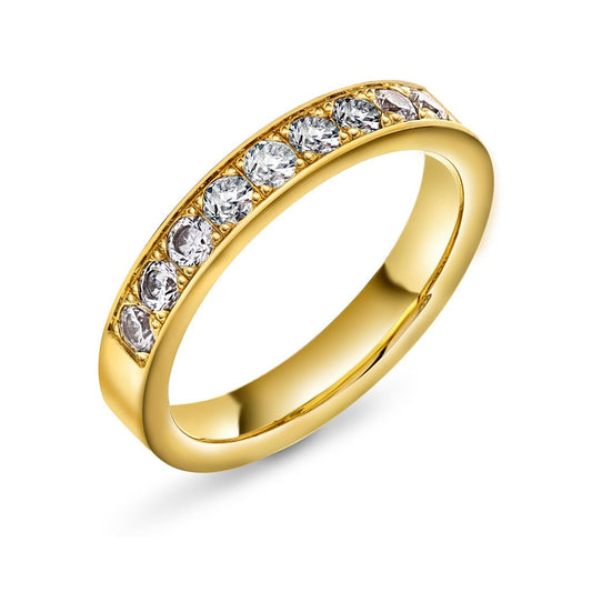 Radiant ring gull LAB diamanter 0,54 ct N240622 - Bjerveur.noRadiant ring gull LAB diamanter 0,54 ct N240622