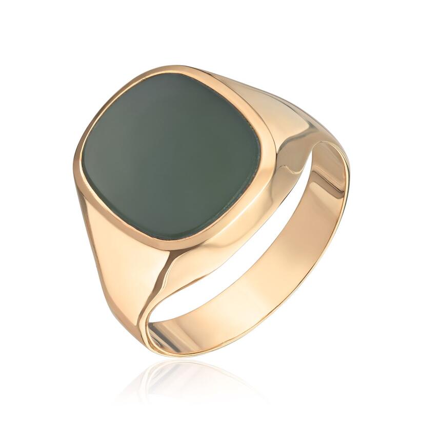 Ring i 14K gult gull med Jade stein Artikkelnr: 57408 - Bjerveur.noRing i 14K gult gull med Jade stein Artikkelnr: 57408