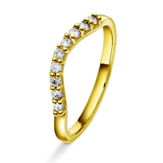 RING I GULL MED DIAMANT 0,18 CT WSI 22100013 - 018 - Bjerveur.noRING I GULL MED DIAMANT 0,18 CT WSI 22100013 - 018