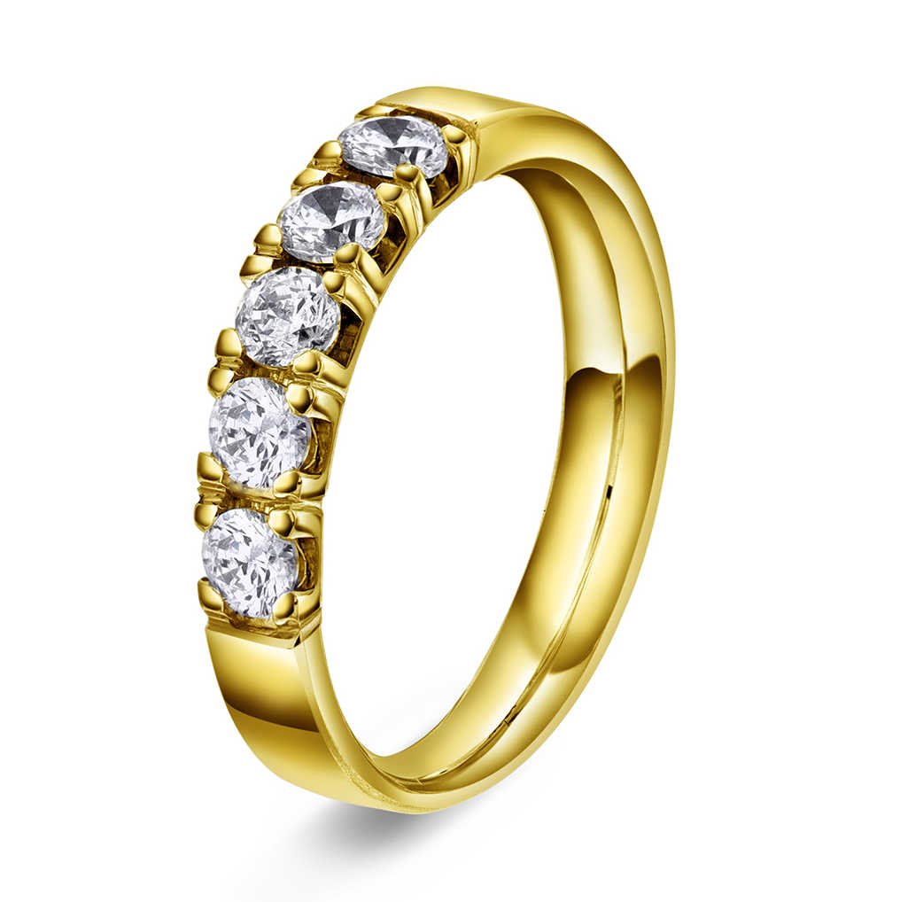 Ring i gull med diamanter 0,50 TWVS N20835 - Bjerveur.noRing i gull med diamanter 0,50 TWVS N20835