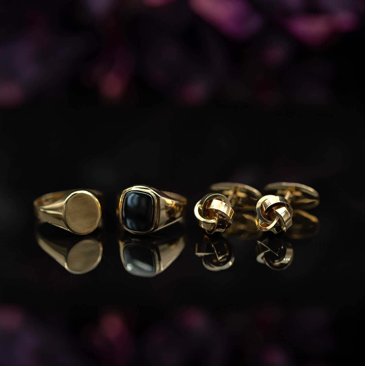 RING I GULL MED HEMATITT 2275043 - 22 - Bjerveur.noRING I GULL MED HEMATITT 2275043 - 22