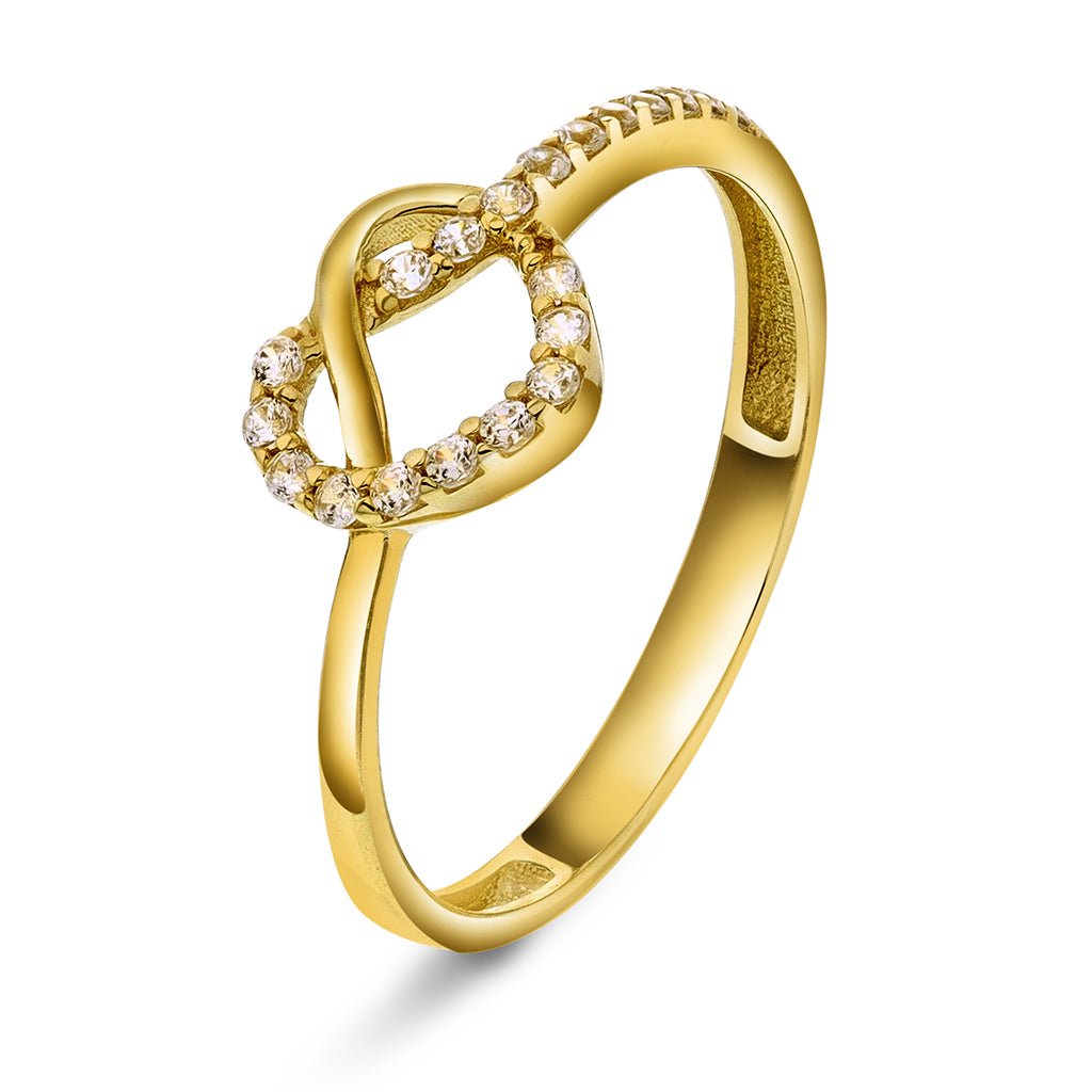 Ring i gull med zirkonia 58206 - Bjerveur.noRing i gull med zirkonia 58206