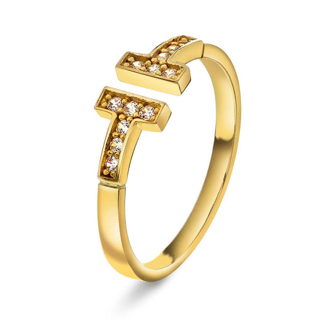 Ring i gull med zirkonia 59955 - Bjerveur.noRing i gull med zirkonia 59955