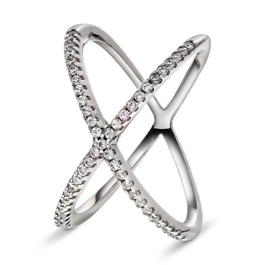 RING I SØLV MED ZIRKONIA X 991874 - Bjerveur.noRING I SØLV MED ZIRKONIA X 991874