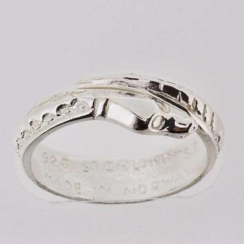 Ring, Slange hvit Artikkelnr: 755H - Bjerveur.noRing, Slange hvit Artikkelnr: 755H