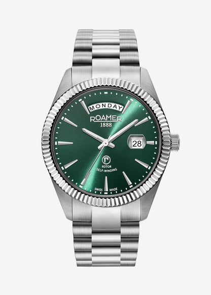 ROAMER PRIMELINE DAYDATE 981662 41 75 90 - Bjerveur.noROAMER PRIMELINE DAYDATE 981662 41 75 90