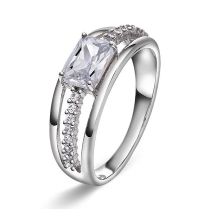 Roma ring i sølv med zirkonia 992274 - Bjerveur.noRoma ring i sølv med zirkonia 992274
